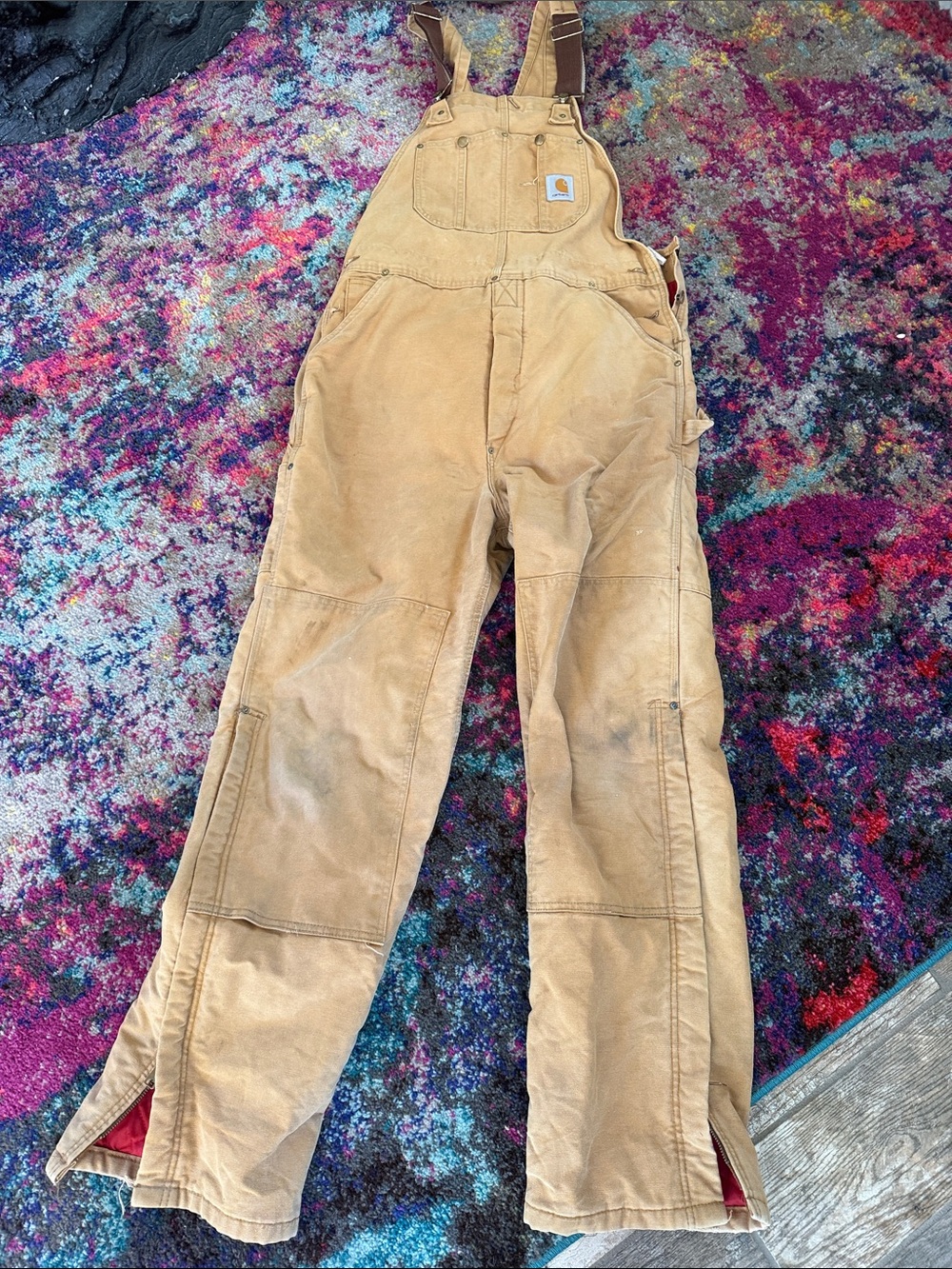 Carhartt overalls 38x34